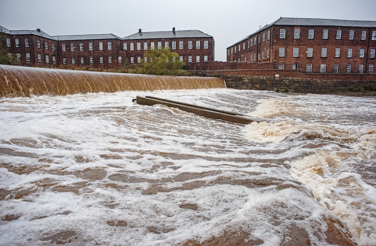 Holme Head weir, Carlisle