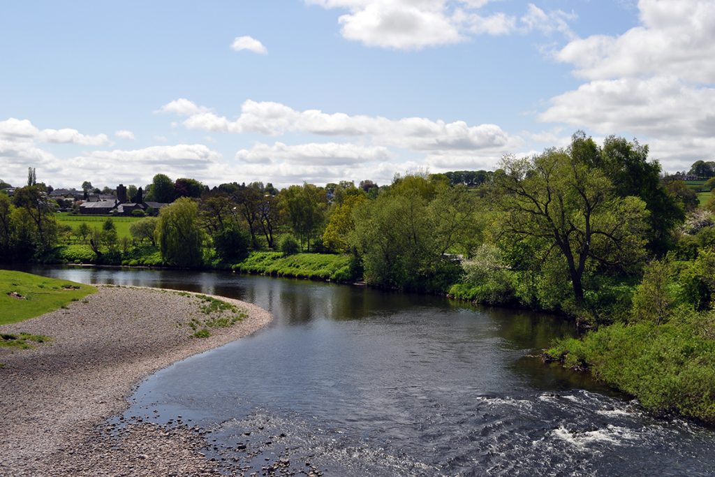 The River Eden at Lazonby