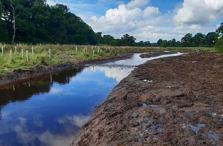 New river channel