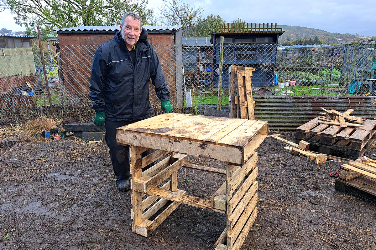 potting table