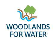 Woodlands for Water logo