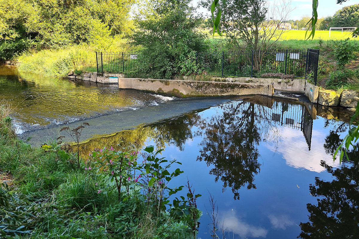 Melbourne Park weir