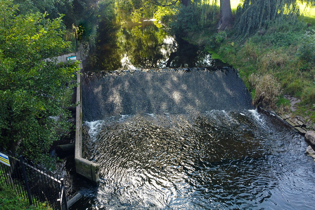 Melbourne Park weir